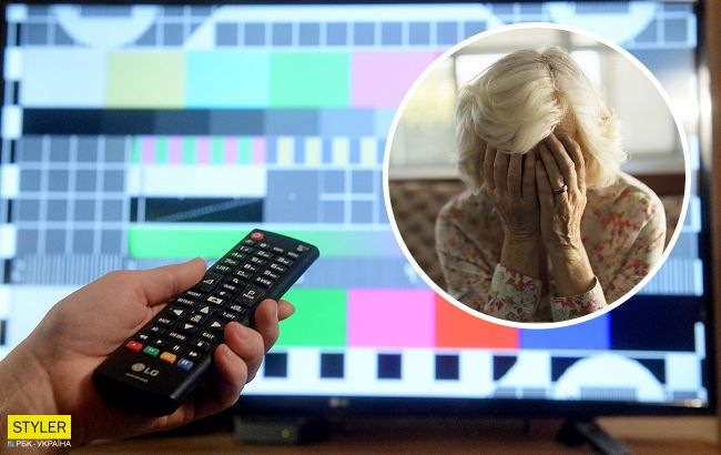 Пенсионерка расплакалась в прямом эфире из-за закрытия каналов Медведчука (видео)