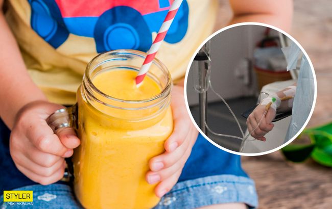 7-річна українка випила сік і отруїлася: вміст пакетика повалить вас у шок