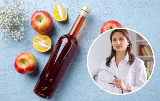 Шкода чи користь: нутриціолог пояснила, які наслідки від вживання яблучного оцту