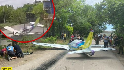 Авіакатастрофа в Одесі: момент падіння літака потрапив на відео