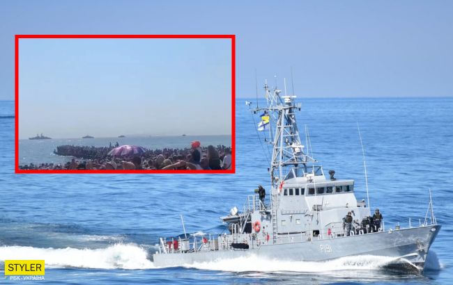 В Одессе с большим ажиотажем прошел военно-морской парад (видео)