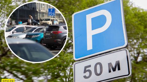 В Киеве водитель мусоровоза поиздевался над "героем парковки" (фото)