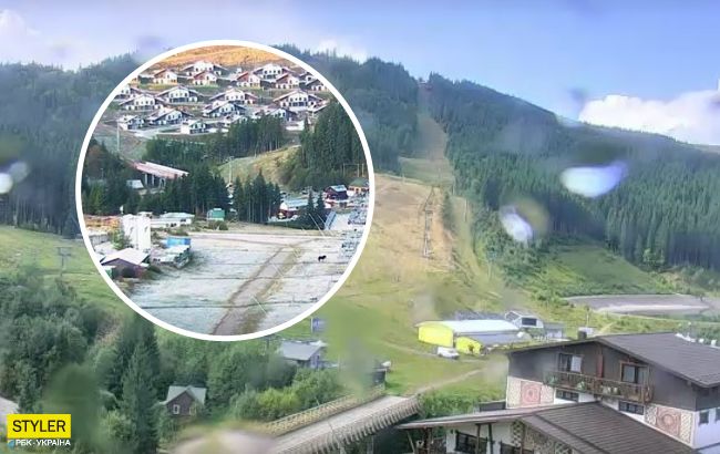 Зима прийшла: у мережі з'явилося фото першого снігу в Буковелі