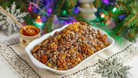 Кутья-дзьобанка с особой крупы по старинному рецепту берегини украинской кухни