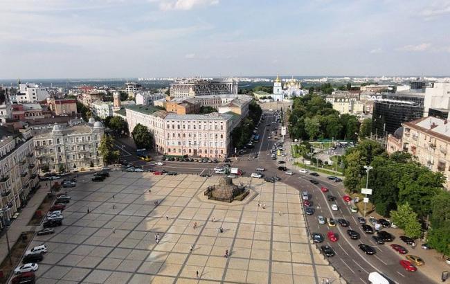 В центре Киева ограничили движение в связи с велопарадом