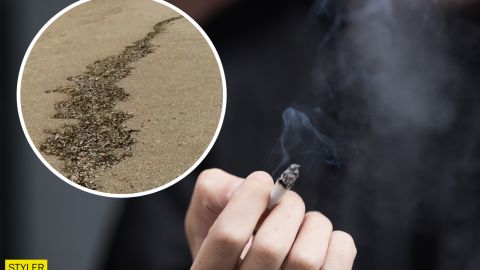 На узбережжі популярного курорту Азовського моря викинуло гору недопалків (відео)