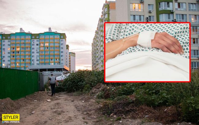Неудачно закопала гранату: под Киевом окровавленная девушка просила о помощи