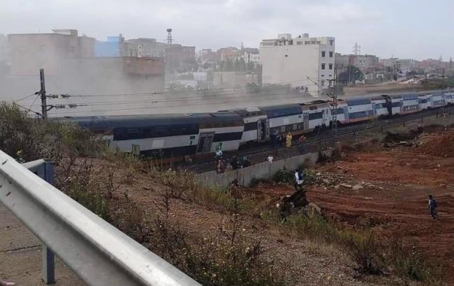 Количество жертв крушения поезда в Марокко возросло до 7