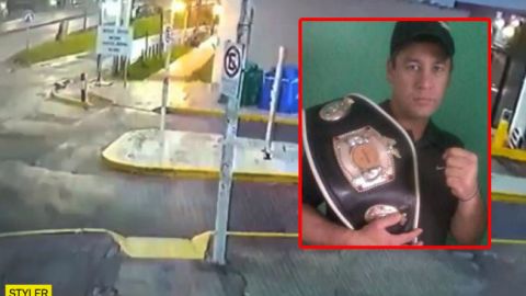 Экс-чемпион&nbsp;по боксу погиб в страшном ДТП: момент сняли камеры