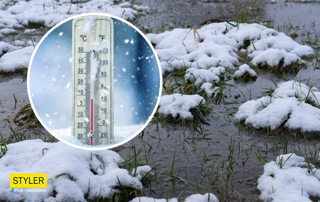 Антициклон принесет в Украину сухую и холодную погоду, но вскоре ворвется тепло до +14 с дождями