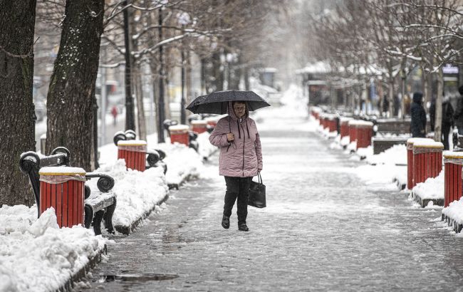 Сніг з дощем, але до 14 тепла. Синоптики розповіли про погоду на завтра в Україні