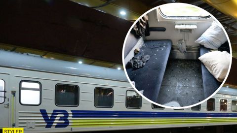В поезде Киев-Трускавец пассажир устроил погром: вагон отправили на реставрацию