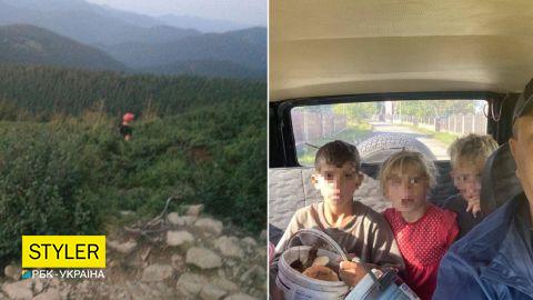 Не хотели возвращаться с пустыми руками: дети из Закарпатья рассказали, как заблудились в лесу (видео)
