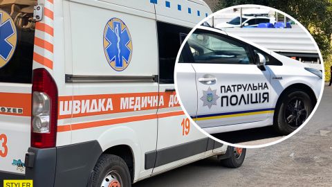 У Києві водій з пасажирами перекрив дорогу "швидкій" і поїхав по зустрічній назад (відео)