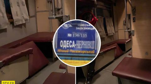 Українці показали "комфорт" у поїзді Укрзалізниці: полиці падають на голови (відео)