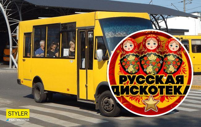 Сідають різні, настрій псують: у маршрутці Гостомель-Київ розгорівся скандал через російську попсу