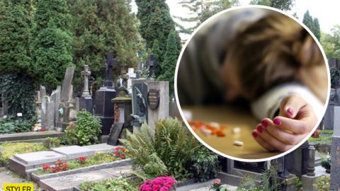 На кладовищі з жменею пігулок: патрульні дивом врятували жінку від суїциду (відео)