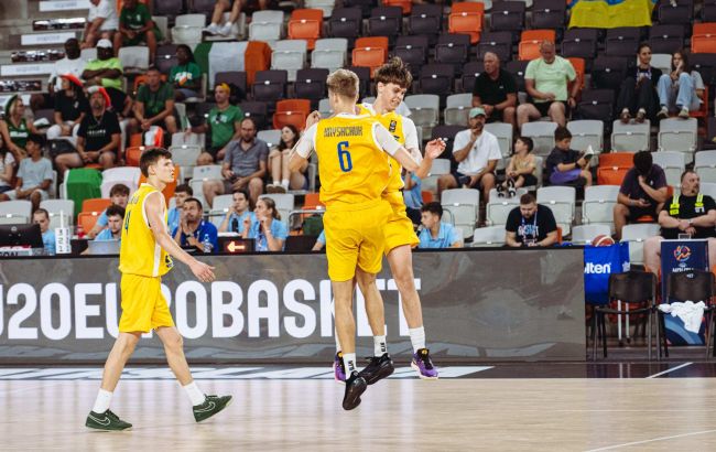 Сборная Украины U-20 вышла в финал Евробаскета