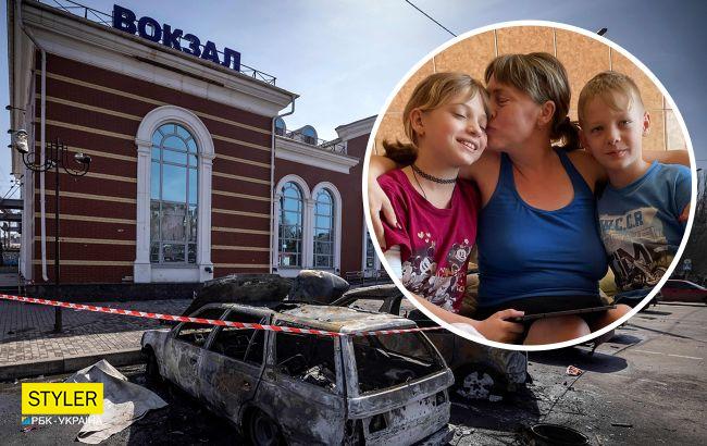 Мама и маленькая дочка потеряли ноги на вокзале Краматорска: история и фото мужественной семьи