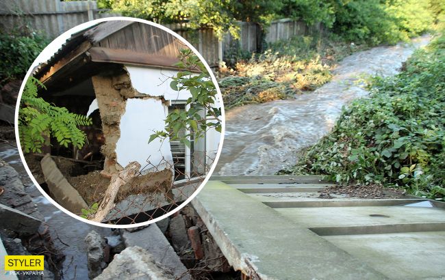 Под Одессой из-за мощных ливней затопило целое село (фото и видео)