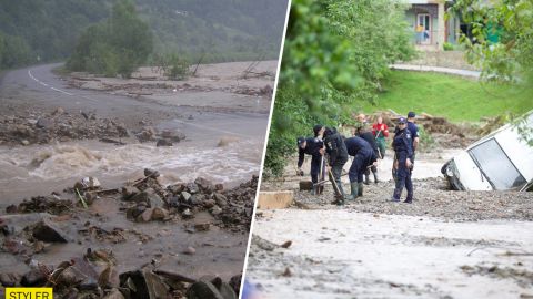 Руйнівна повінь у Карпатах: як це було в 2008-му (фото)