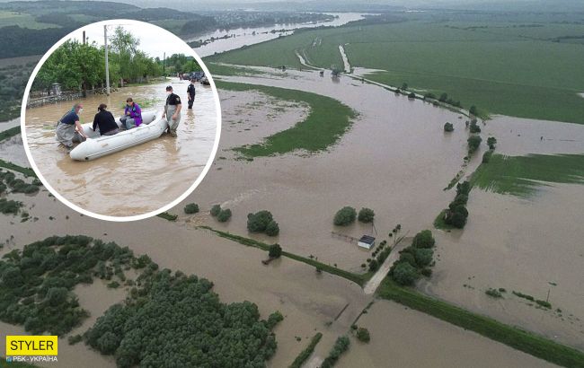 Под Тернополем река перелилась через дамбу: людей эвакуируют