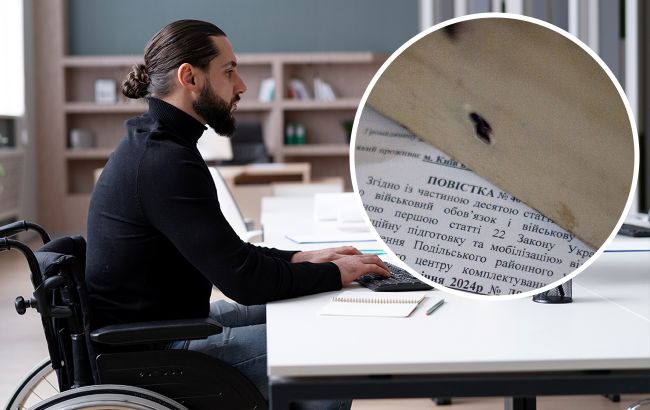 Чи можуть людині з інвалідністю виписати повістку: у яких випадках вона правомірна