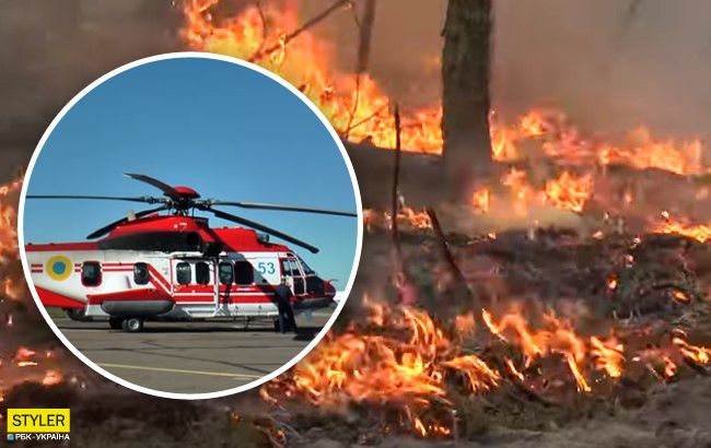 Пожежа у зоні відчуження: на відео показали моторошні кадри з Чорнобиля