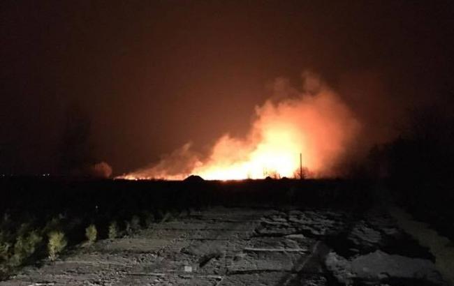 Пожежа на околиці Києва: у ДСНС повідомили подробиці