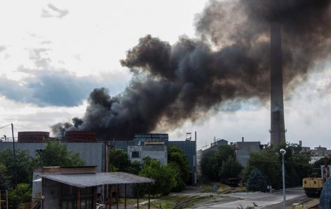 В Днепре горел металлургический завод "Коминмет"