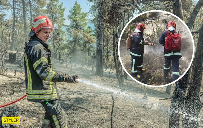 Українці врятували від страшних пожеж у Греції житловий будинок (фото)