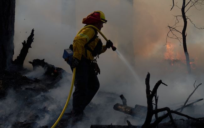 Лесные пожары в Калифорнии: десять домов разрушено, более трех тысяч человек эвакуировали