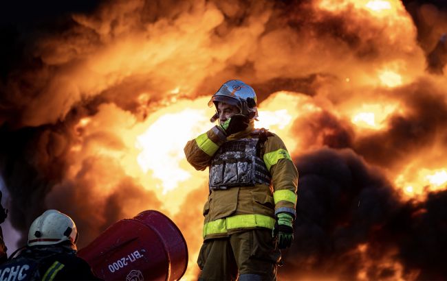 РФ ударила по складам в районе Житомирской трассы, раздаются повторные взрывы