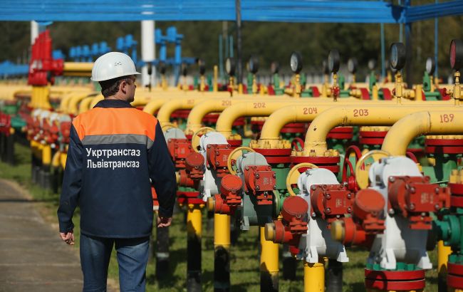 Транзит российского газа через Украину упал до самого низкого уровня с 1991 года