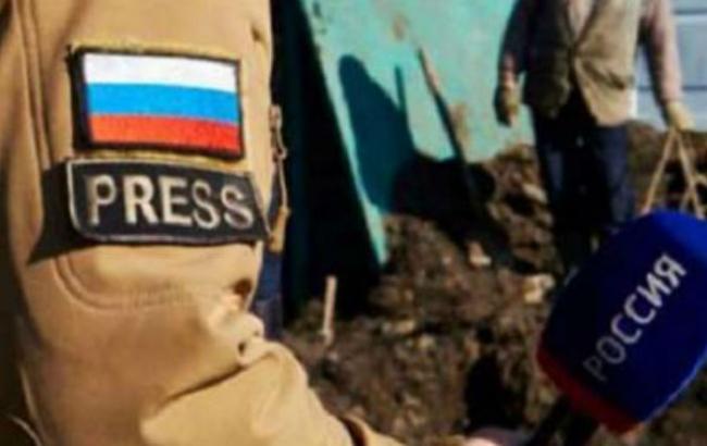 Російські журналісти створюють фейкові відеосюжети про обстріл з боку ЗСУ, - розвідка