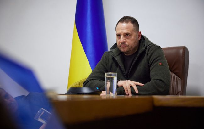 Єрмак закликав надати Україні реальні гарантії безпеки замість запевнень