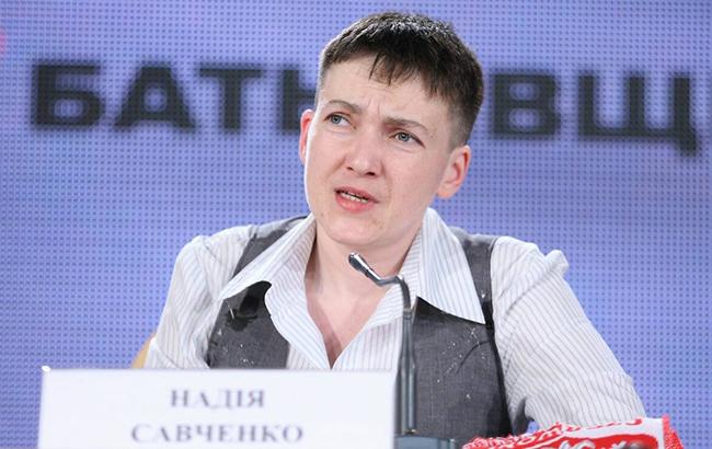 Савченко анонсировала создание международного комитета по политзаключенным