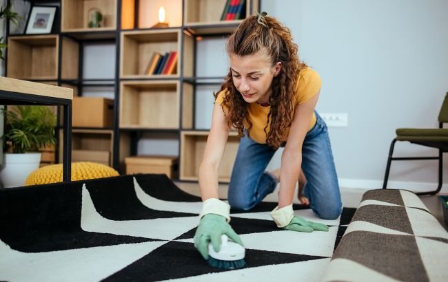 Забудьте про хімчистку: цей копійчаний засіб з кухні видалить будь-які плями та запах з килима