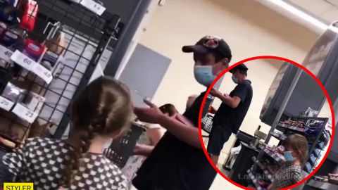 Маленька дівчинка обклала весь супермаркет добірним матом, тому що їй не купили воду