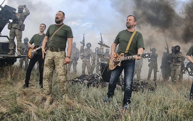 Украинские воины показали эмоциональное видео на песню, которую писали в окопе под Луганском