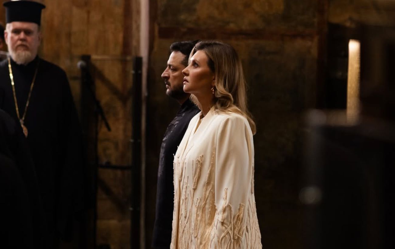 Олена Зеленська у День Незалежності з'явилася в образі з пшеничним полем: що означає вишивка
