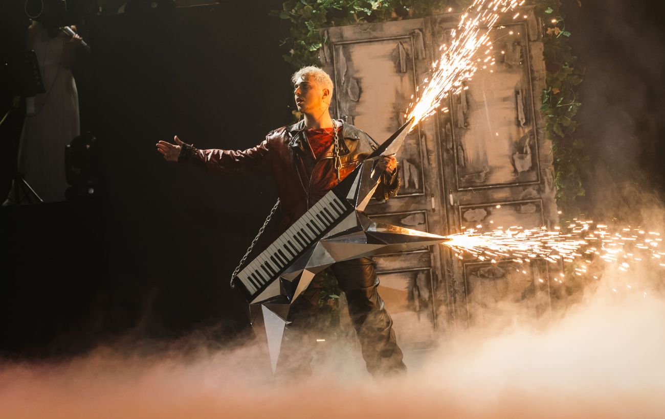 Дует із військовим і несподіваний камео нареченого: MELOVIN дав великий концерт у Києві