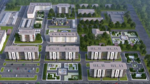 Архітектори показали проект відбудови зруйнованого району Гостомеля (фото)