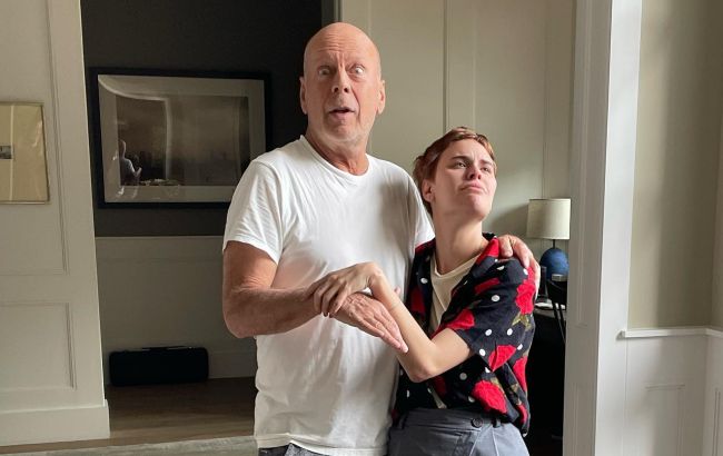 Донька Брюса Вілліса показала зворушливі кадри з батьком: як зараз виглядає тяжкохворий актор (фото)