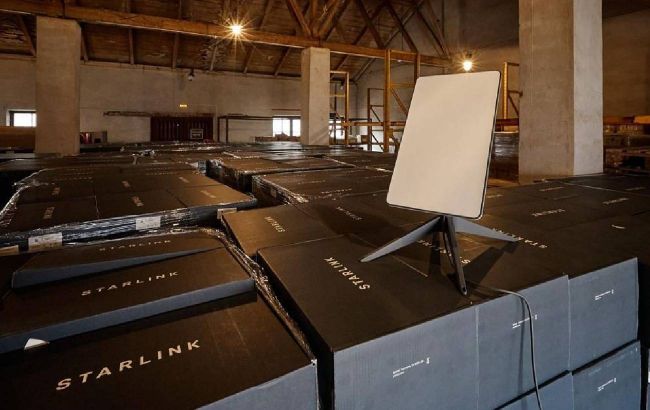 Україна отримала нову партію модулів Starlink
