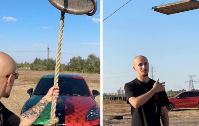 Украинский блогер намеренно превратил свой Porsche в груду металла. В сети разозлились