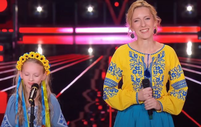 Украинка с дочкой покорили "Голос Италии" песней о ранах войны: судьи развернули все кресла