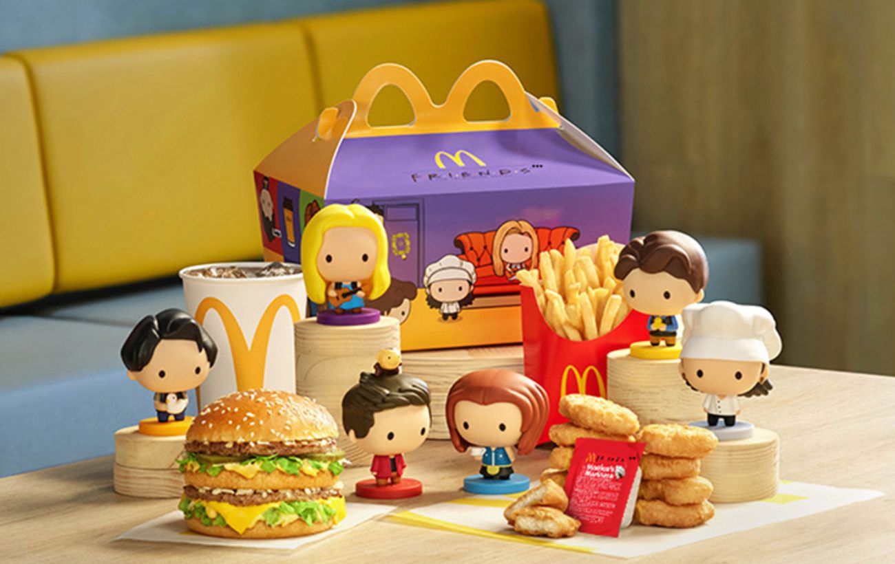 "Друзі" вже у McDonald’s: як виглядають іграшки та в якому меню їх шукати