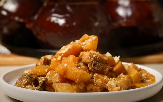 Печеня з грибами: український рецепт ситної страви в горщику