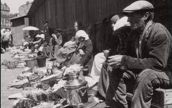 Как выглядел Еврейский базар в Киеве 80 лет назад: уникальные фото